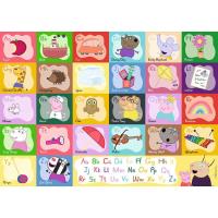 Peppa Pig Alphabet 24pc Giant Floor Jigsaw Puzzle Extra Image 1 Preview